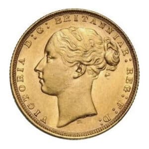 Sterlina Oro | Vittoria Giovane - S. Giorgio