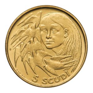 5 Scudi San Marino 1980