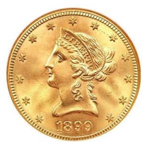 10 Dollari oro - Aquila