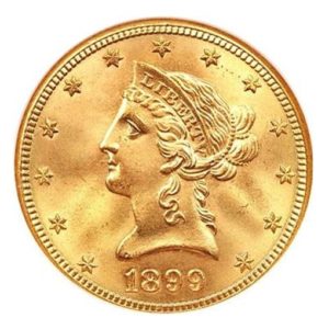 10 Dollari oro - Aquila