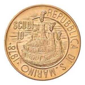 10 Scudi 1978 San Marino