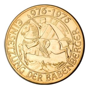 1000 scellini oro Babenberger