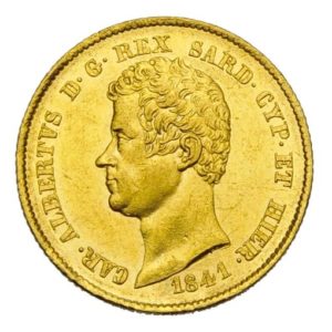 20 Lire oro Carlo Alberto