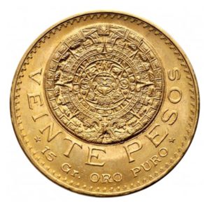 20 Pesos Oro Messico