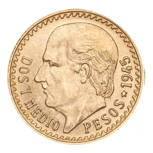 2-5-pesos-messicano retro