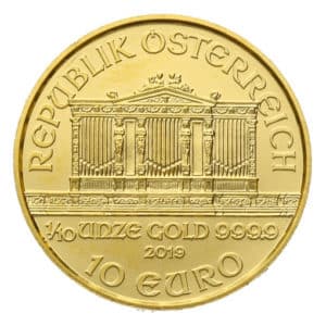 Philarmoniker oro 2019 1/10 oz