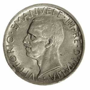 5 lire d'argento Vittorio Emanuele III