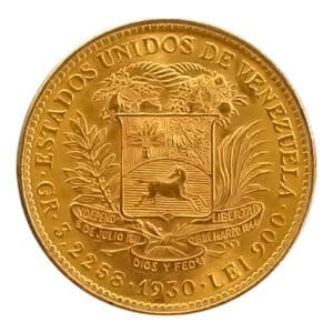 10 Bolivares Oro