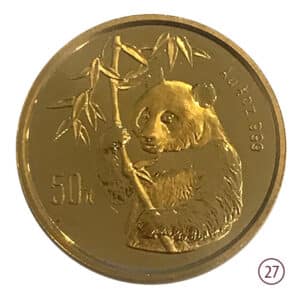 1/2 panda oro