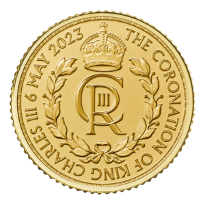 Moneta Incoronazione Re Carlo III 1/10 oz