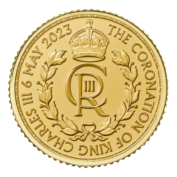 Moneta Incoronazione Re Carlo III 1/10 oz