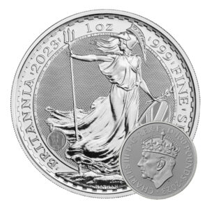 Britannia argento incoronazione 2023