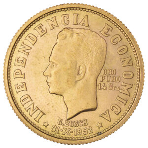20-bolivianos-oro-dritto