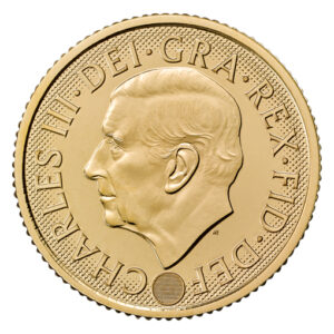 Alternative view of Mezza Sterlina d'Oro 2027 FDC